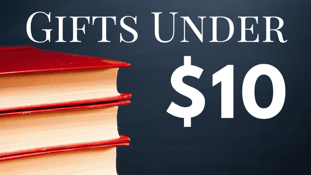 gifts under $10, best book gift ideas, amazing gifts for book lovers