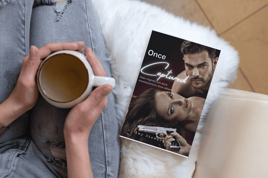 once captured, romantic suspense, romance book, amy stewart bell, new release
